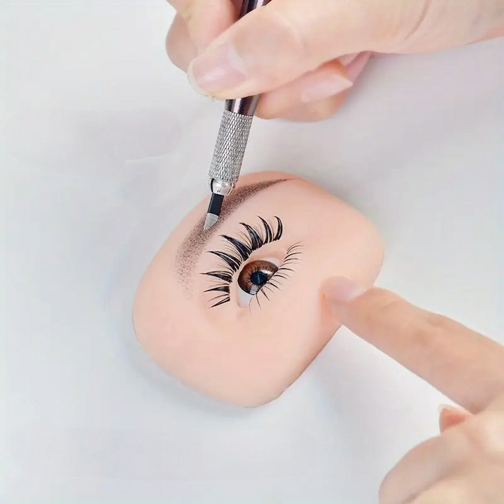 Reusable Face Board for Eyelash, Eyebrow & Microblading Training