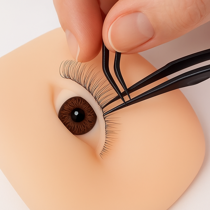 5D Soft Silicone Realistic Eye  Makeup Practice Models