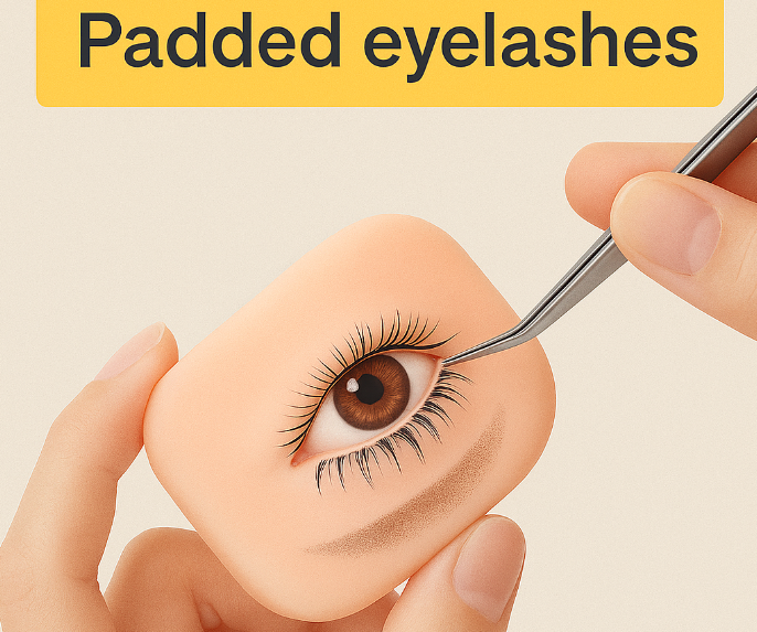 Reusable Face Board for Eyelash, Eyebrow & Microblading Training