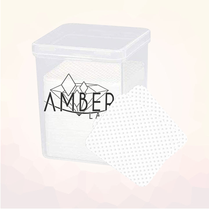 Glue Cleaning Cotton Wipes 170pcs - Amber Lash
