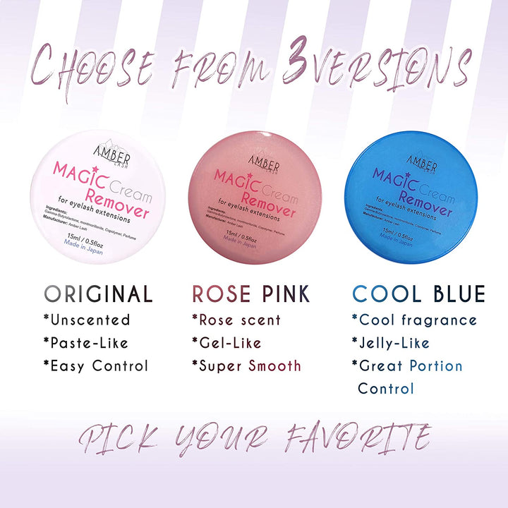 Amber Lash Magic Cream Remover -Cool Blue - Amber Lash