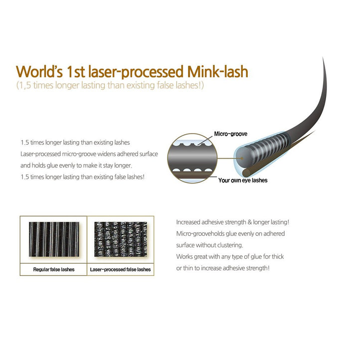 BL Lashes Laser Mink Lash - Amber Lash