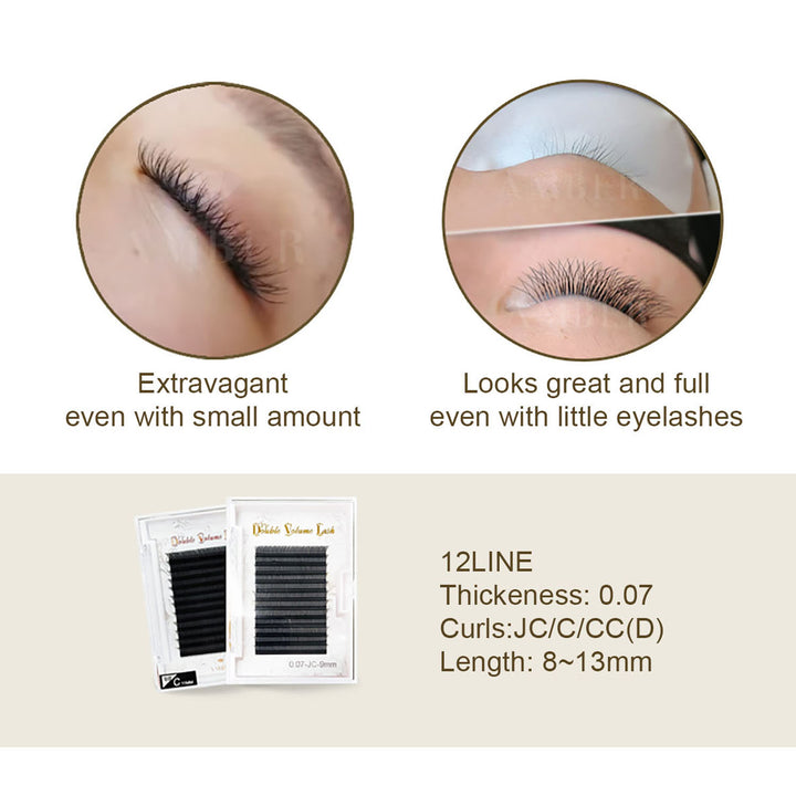 Double Volume YY Lash by Amber Lash - Amber Lash