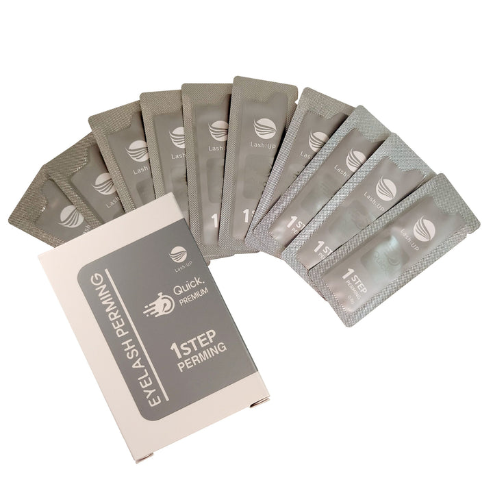 Lash up Quick Premium Eyebrow Lamination and Eyelash Lift Individual Steps 1 & 2 - Amber Lash