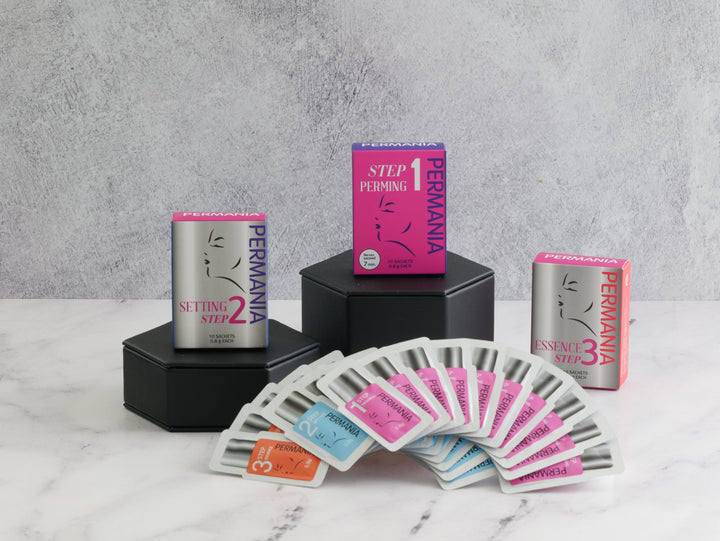 Permania 3-Step Eyelash & Eyebrow Lifting Kit - Amber Lash