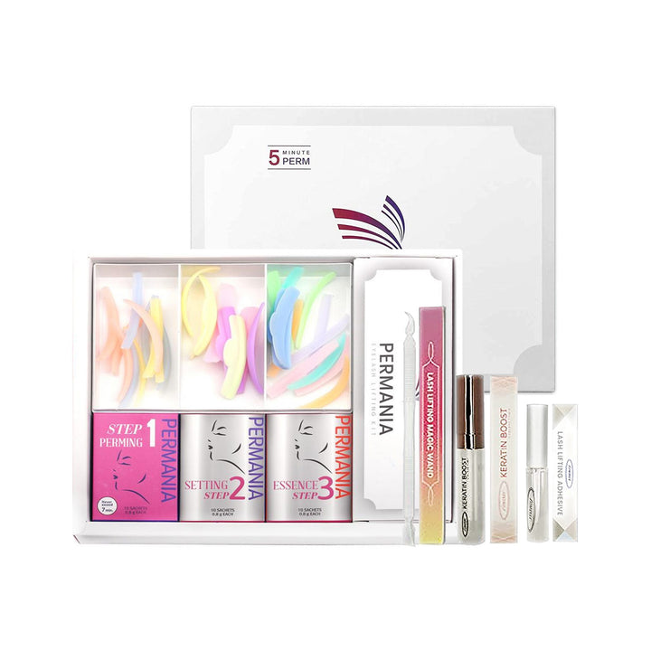 Permania Eyelash Lash Lifting, Perm, & Lamination Kit - Amber Lash