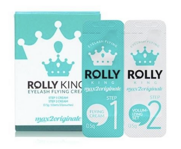 rolly king eyelash perm step
