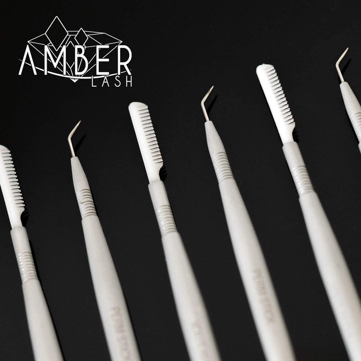 Steel Perm Stick for eyelash perm and Brow lift - Amber Lash