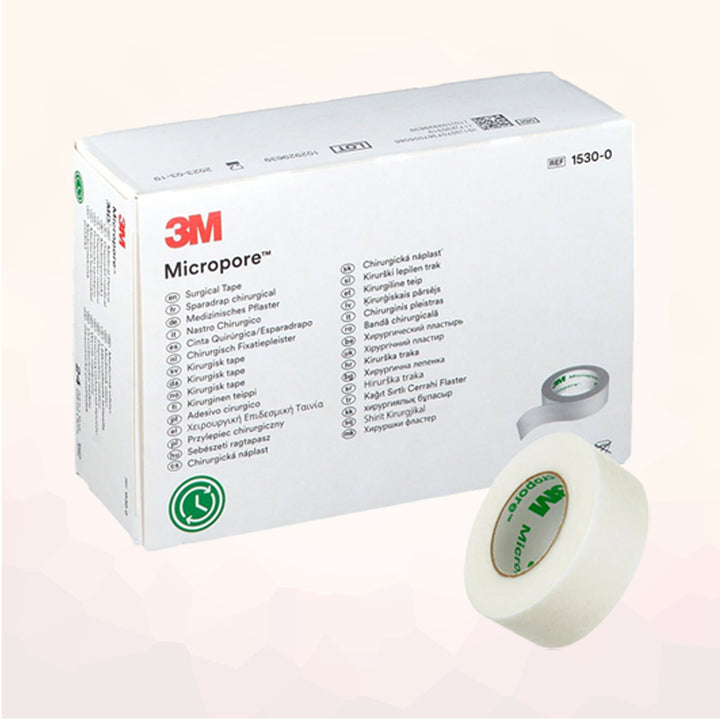 3M Micropore Surgical Tape for Eyelash Extensions - Amber Lash