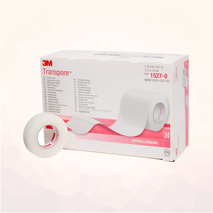 3M Transpore Medical Grade Eyelash Extensions Tape - Amber Lash
