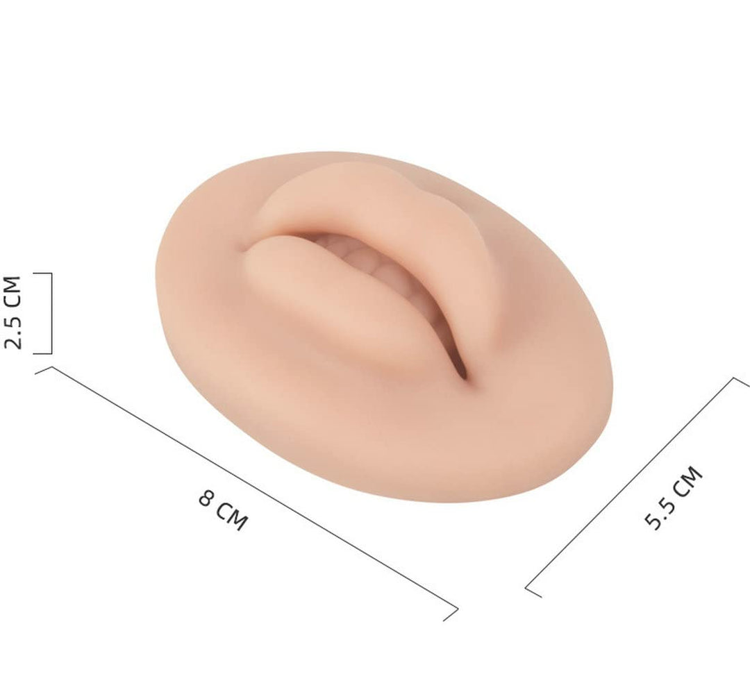 3d silicone lip for PMU