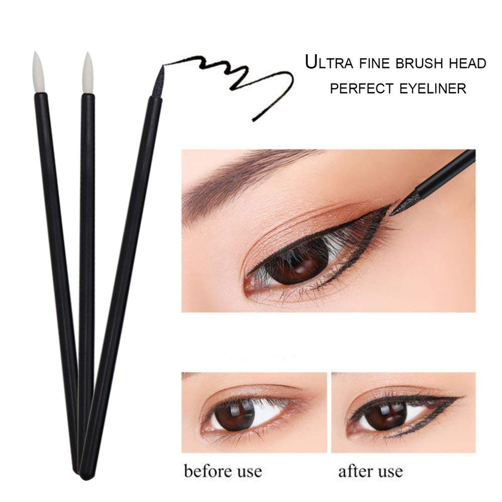 Disposable Lip Brush - 100 Pieces (50pcs x 2pack) - Amber Lash