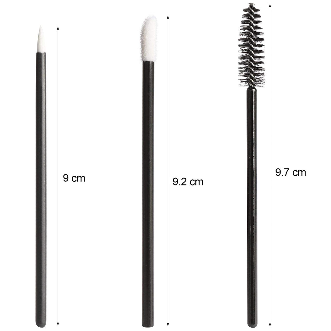 Disposable Lip Brush - 100 Pieces (50pcs x 2pack) - Amber Lash