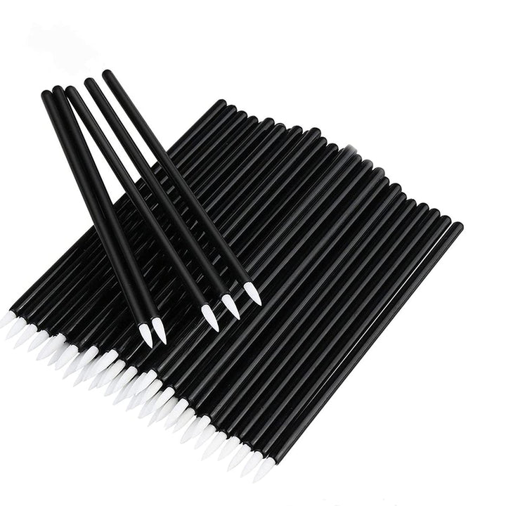 Disposable Lip Brush - 100 Pieces (50pcs x 2pack) - Amber Lash