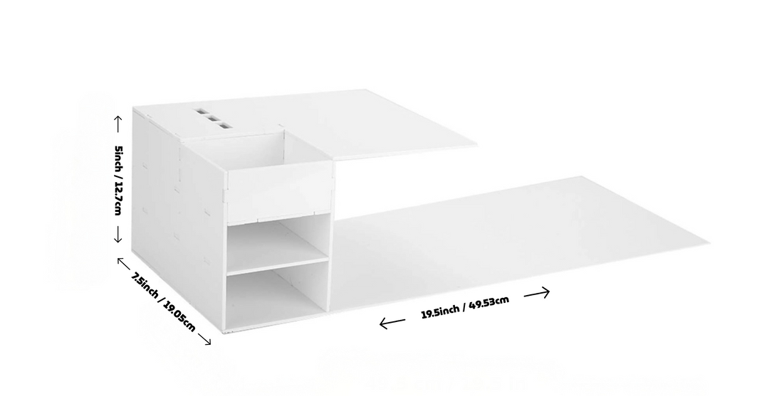 Acrylic Lash Pillow Stand & Tool Organizer