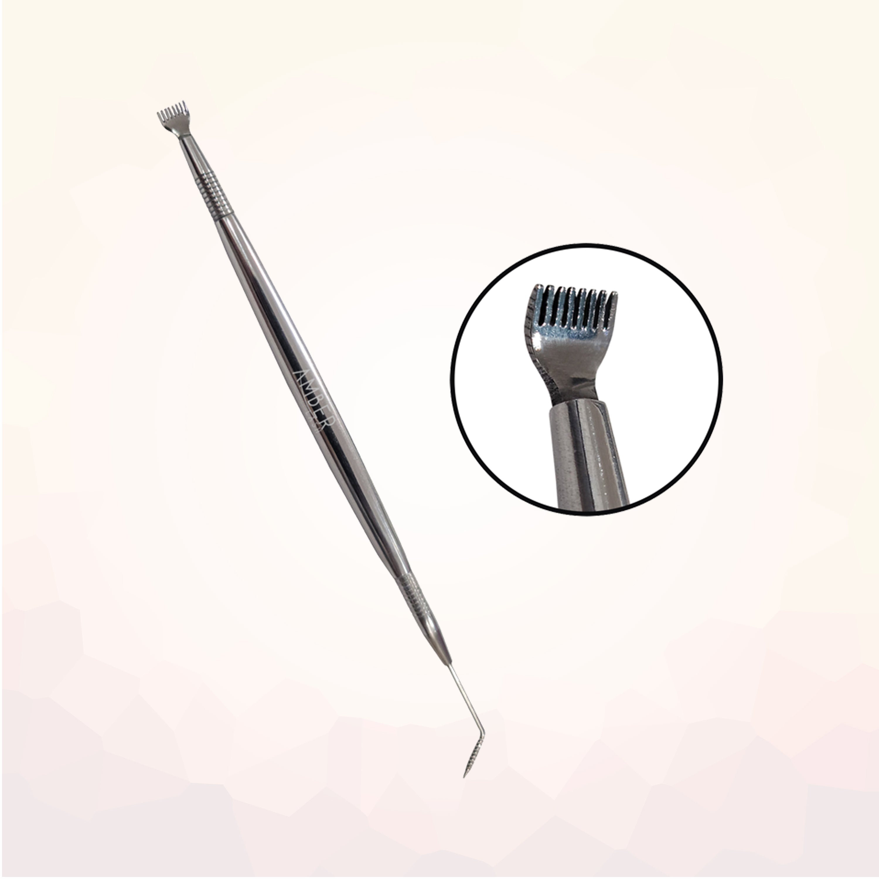 Amber Lash Perm Rake for Eyelash & Eyebrow Lifting Stick