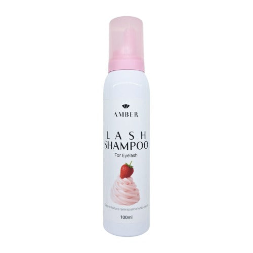 Amber Whipping Lash Shampoo bottle – Whipped Foam Lash Cleanser for Eyelash Extensions