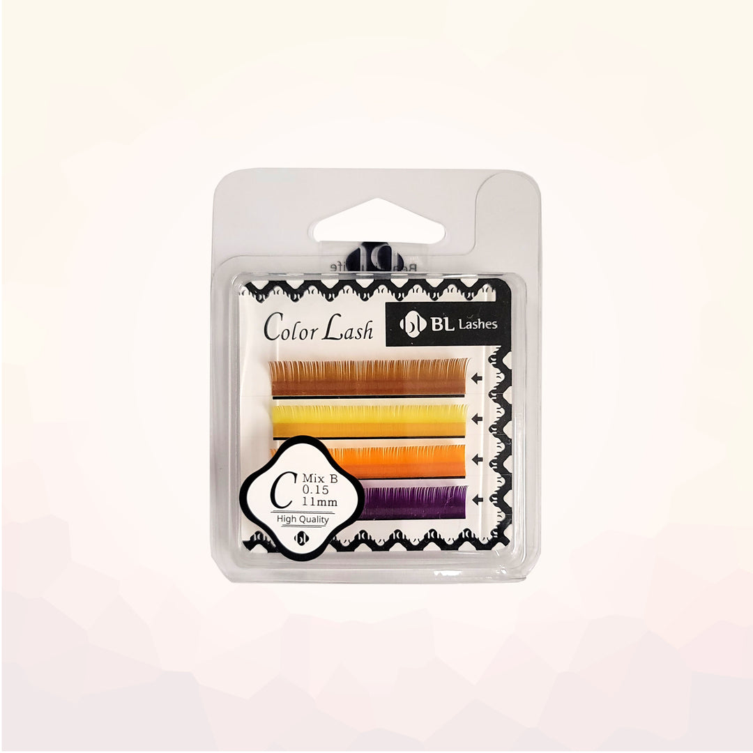 BL Color Mink Mix -Various Color Type - Amber Lash