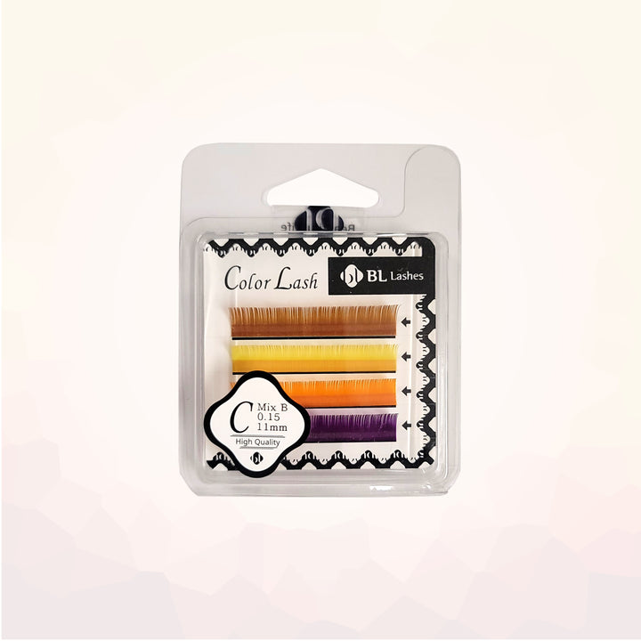 BL Color Mink Mix -Various Color Type - Amber Lash