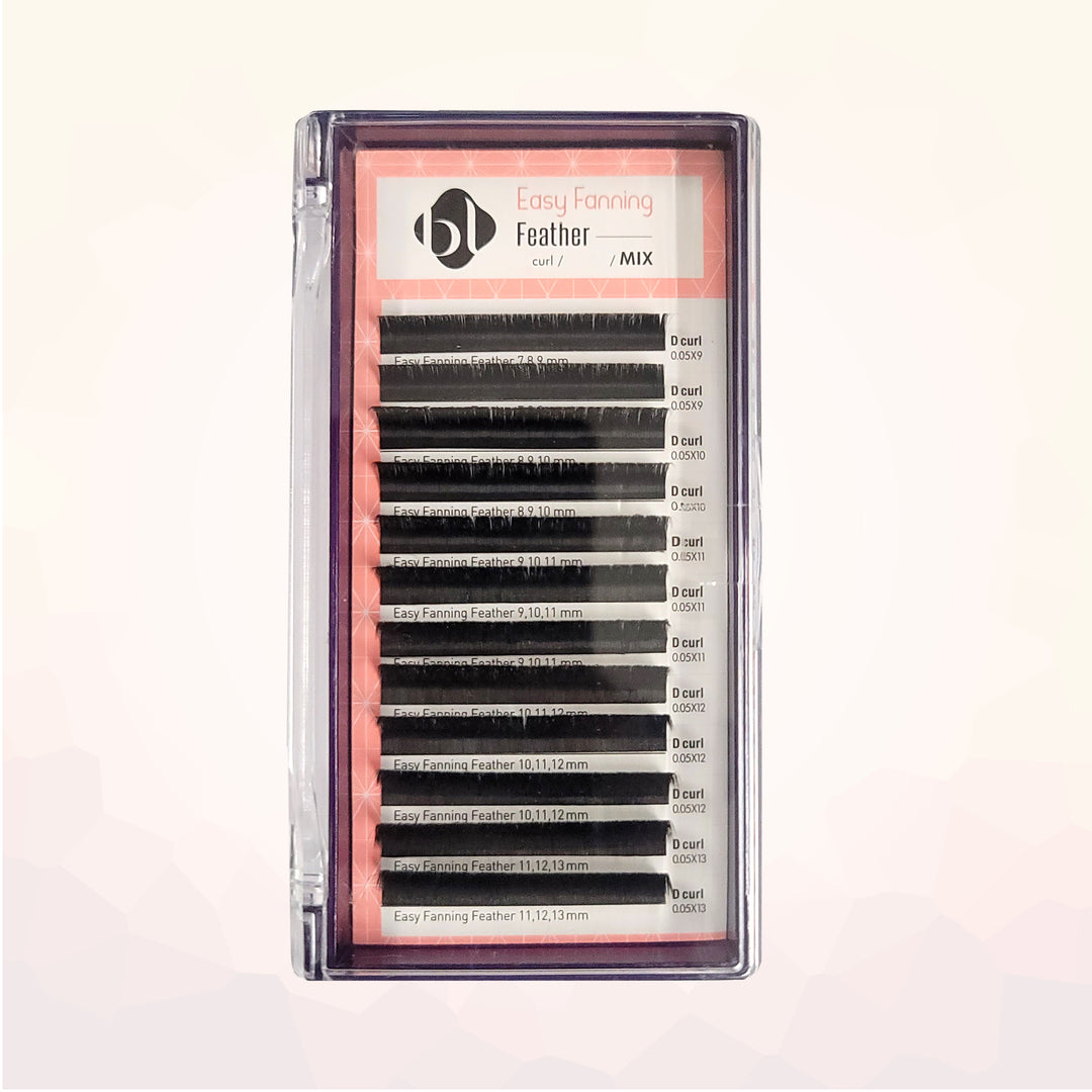 BL Easy Fanning Lash Mix - Amber Lash
