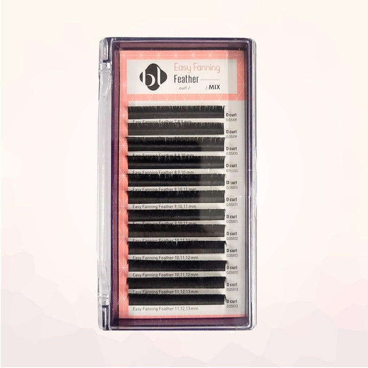 BL Easy Fanning Lash Mix - Amber Lash