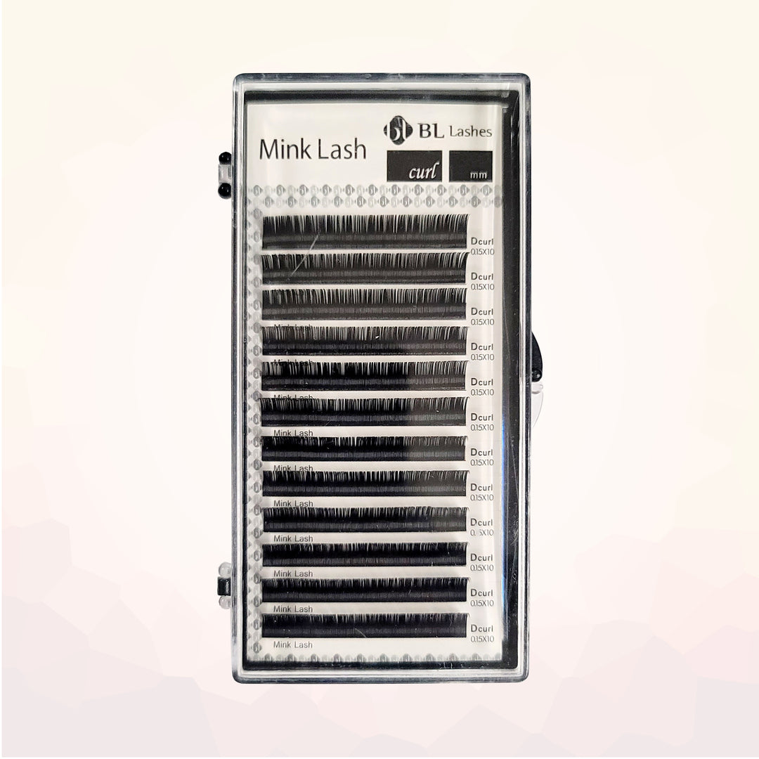 BL Lashes Classic Mink Lash - C Curl - Amber Lash