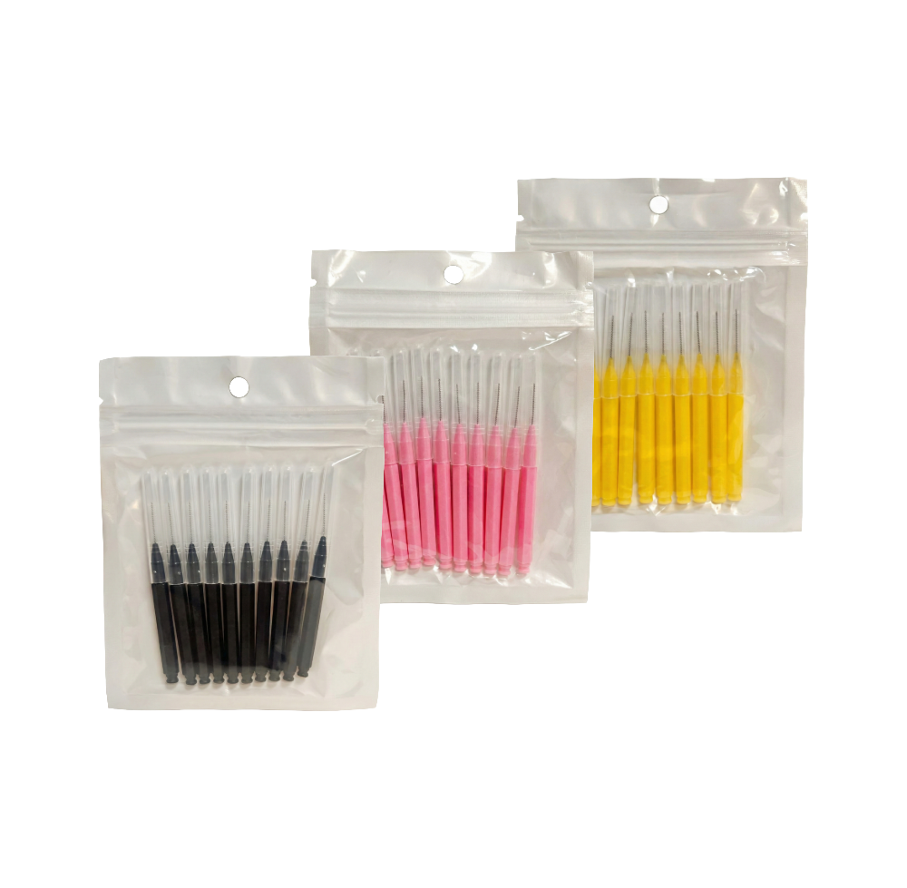 Brow Lamination Micro Eyebrow Brush with Cap | Lash Spoolie Brush | Reusable Precision Makeup Tool