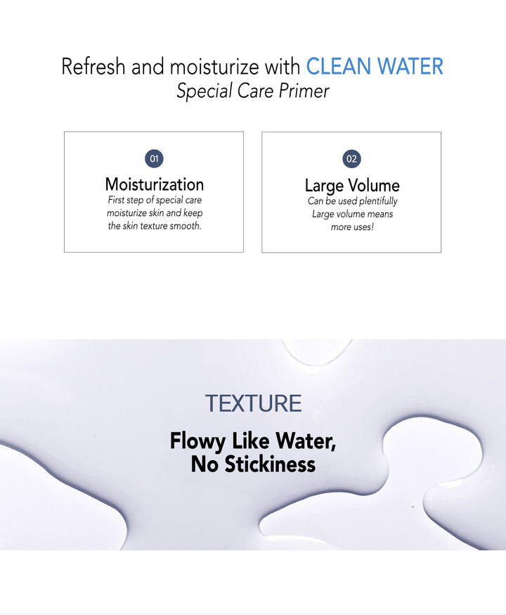 Cell Line Pro Clean Water – Professional PMU Pre-Care & After-Care Cleanser (180ml / 500ml) - Amber Lash