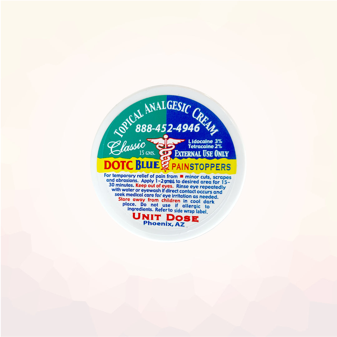 DOTC BLUE TOPICAL ANESTHETIC CREAM