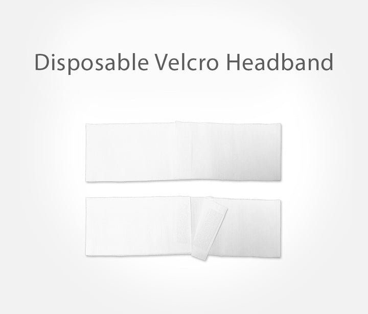 Disposable Spa Facial Headbands with Velcro Closure [100 PCS]