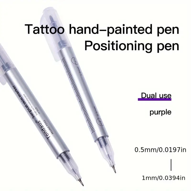 Dual Marker Pen for Semi-Permanent Makeup