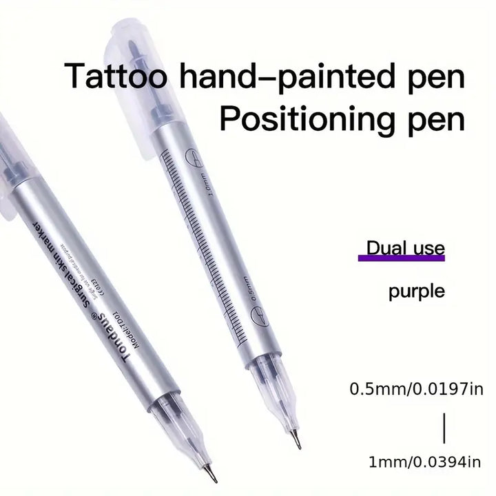 Dual Marker Pen for Semi-Permanent Makeup