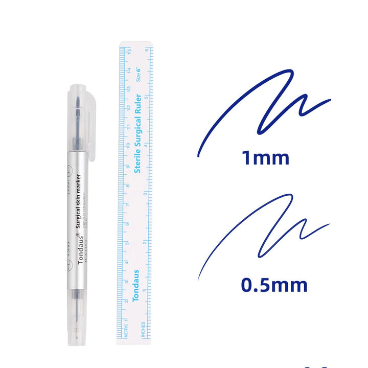 Dual Marker Pen for Semi-Permanent Makeup