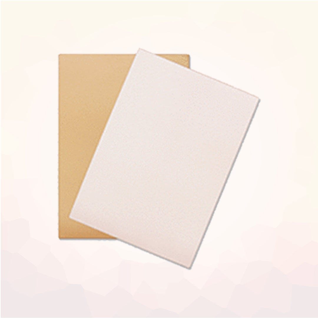 Fake Skin Practice Sheets for Microblading & Tattoo, 9.75"x5.75" - Bulk Option - - Amber Lash
