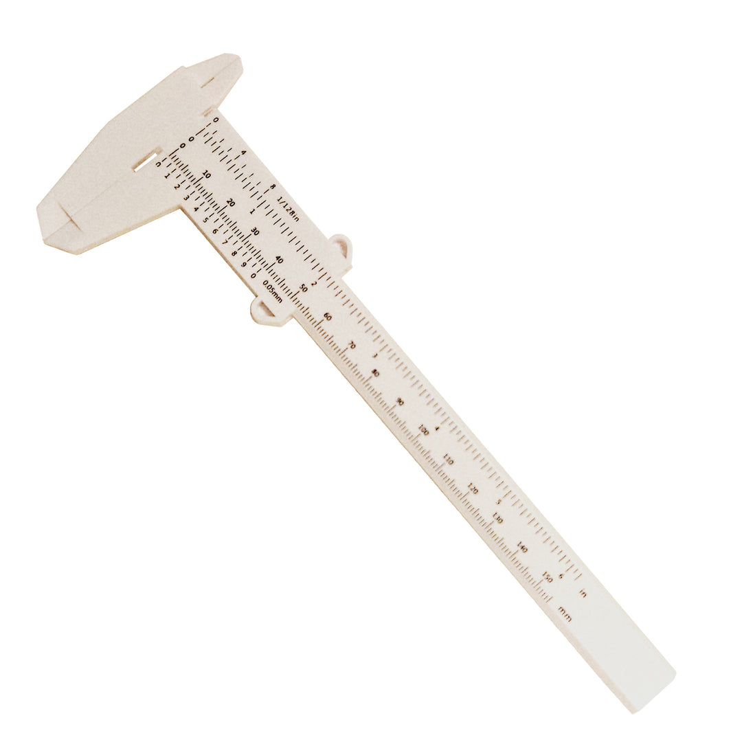 Caliper on a white background