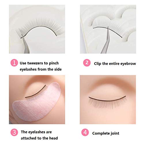 Practice Lashes for Mannequin Head [10 Pairs]