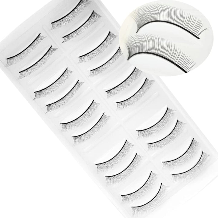 Practice Lashes for Mannequin Head [10 Pairs]