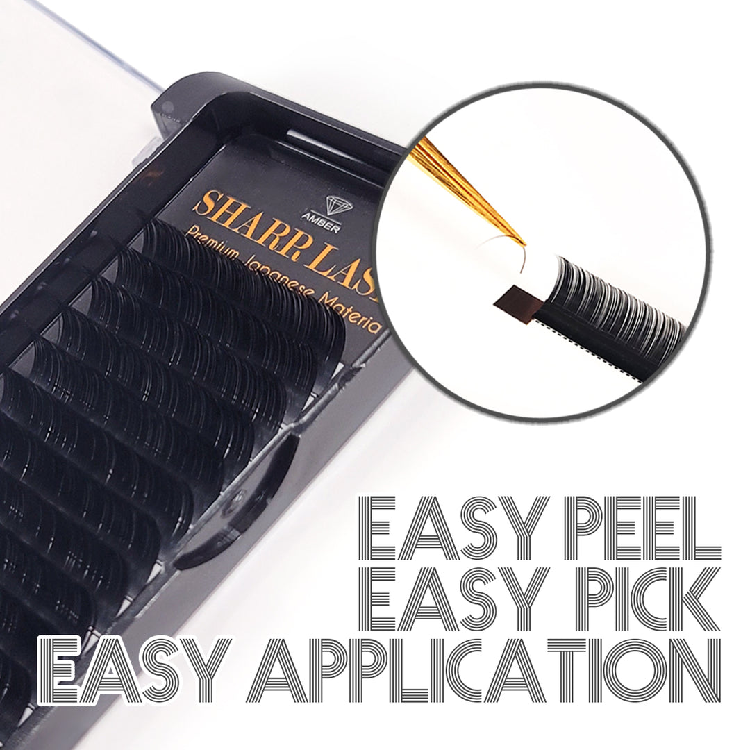 Sharp Lash Mink by Amber Lash - B Curl - Amber Lash