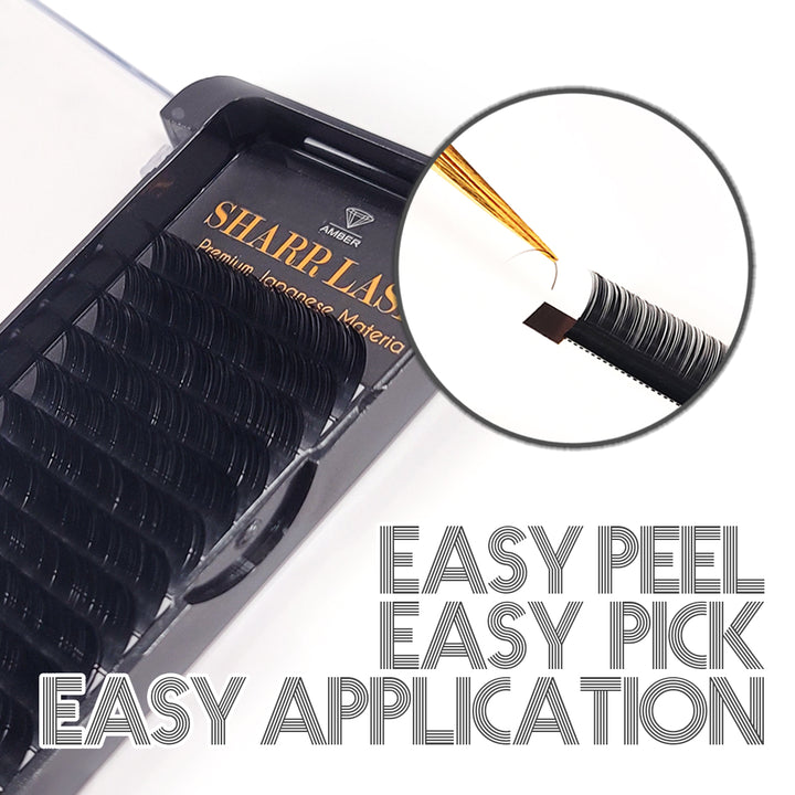 Sharp Lash Mink by Amber Lash - B Curl - Amber Lash