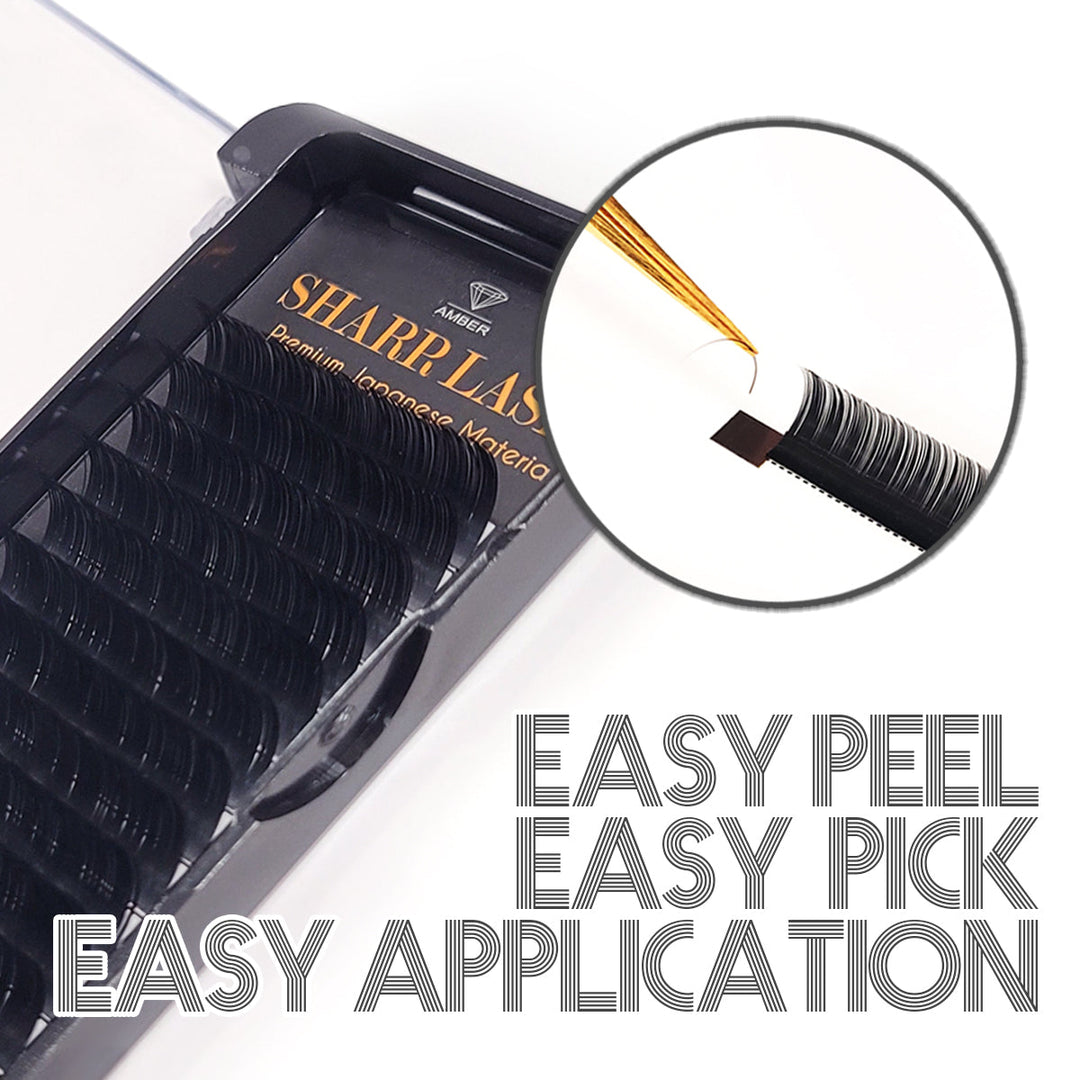 Sharp Lash Mink by Amber Lash - L Curl - Amber Lash