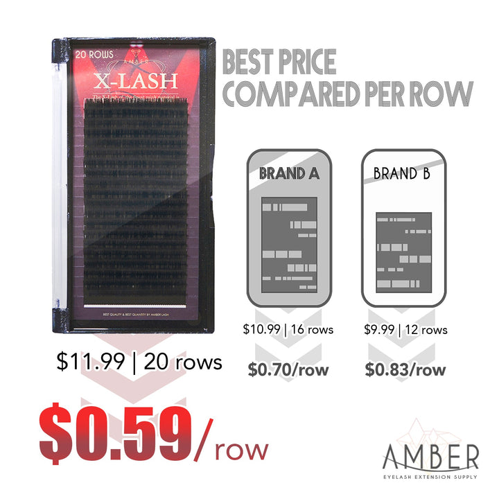 X-Lash by Amber Lash - L Curl - Amber Lash