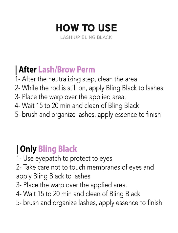 ravel-friendly lash coating for quick black touch-ups on the go