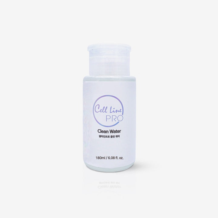 Cell Line Pro Clean Water 180ml Pump Bottle – PMU Pre-Care Cleanser