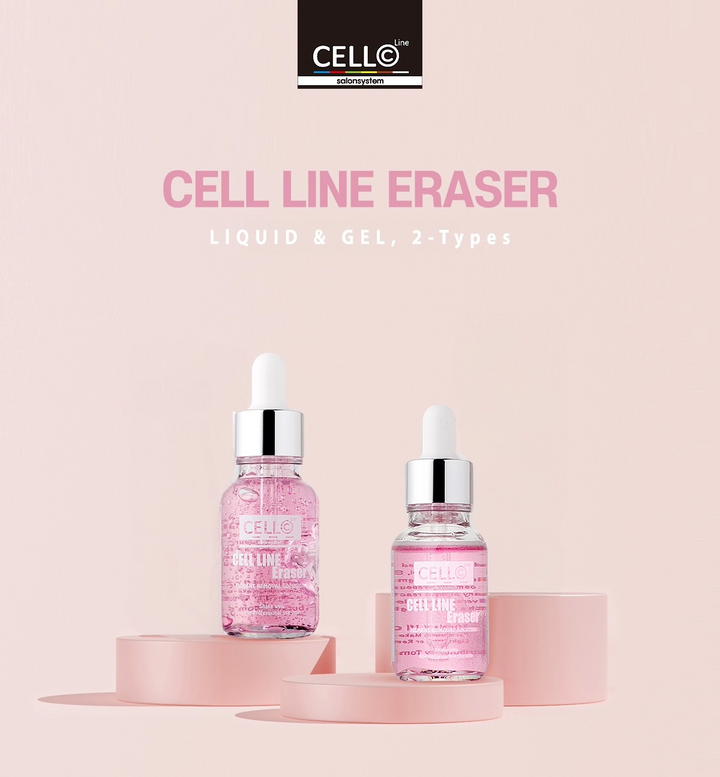 Cell Line Pigment Eraser – Tattoo and Semi-Permanent Makeup Remover in Gel and Liquid Form, 30ml