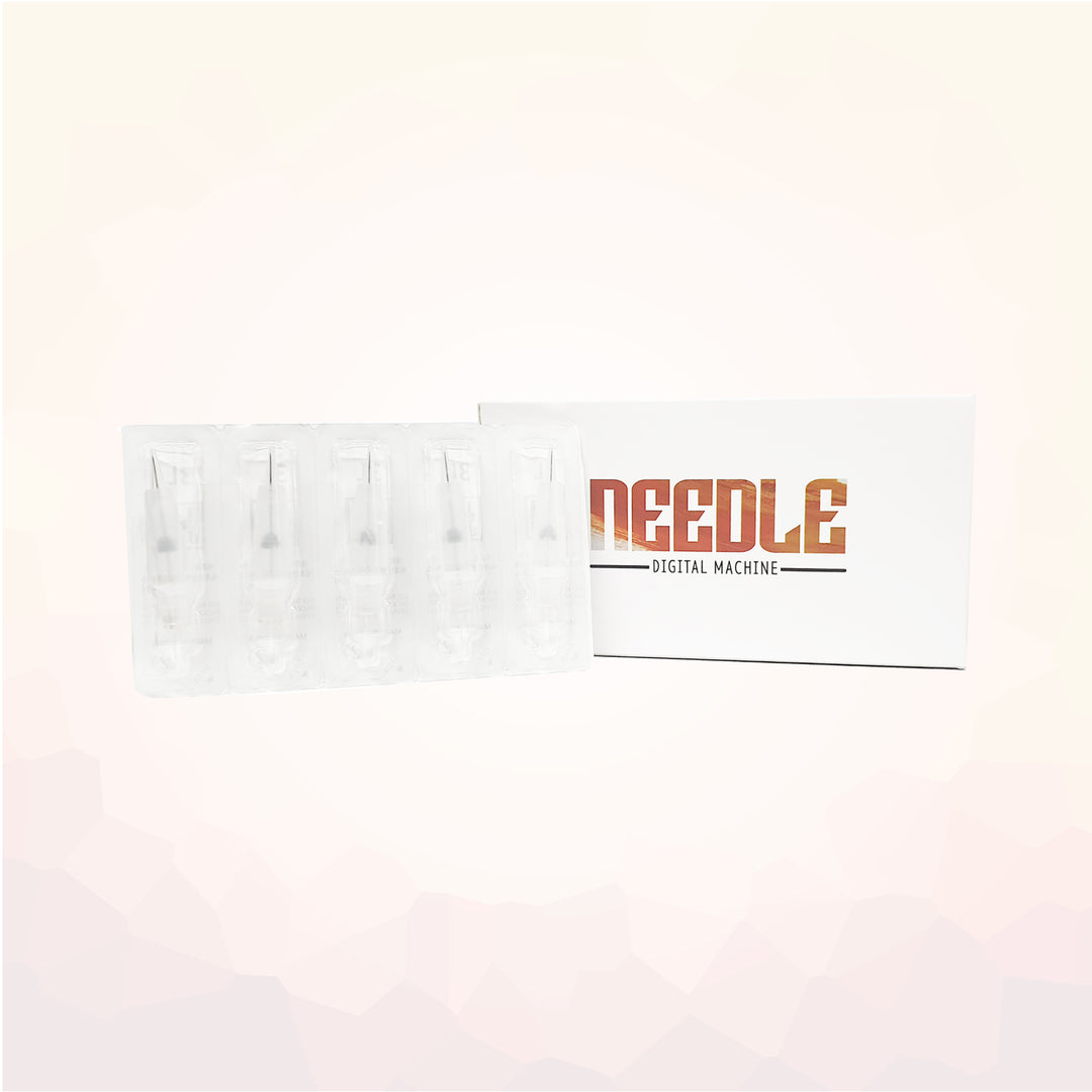 Amber Digital Machine Needle Cartridges - Amber Lash