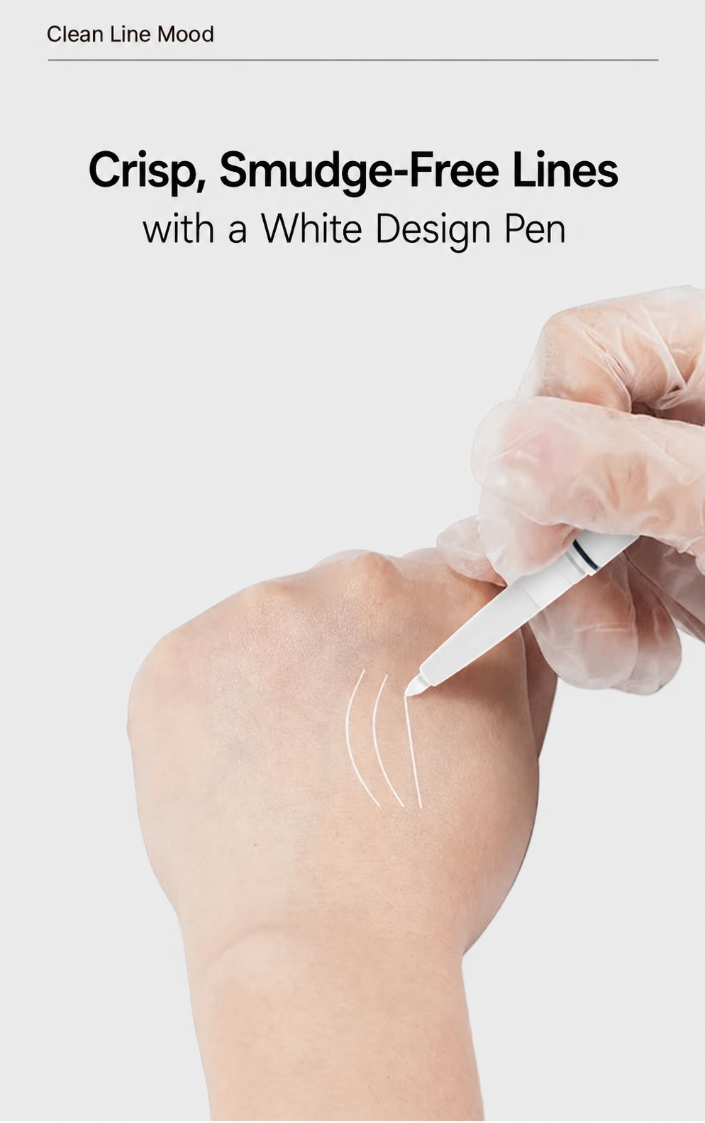 Cell Line Dual Design Pen White with dual-ended design for versatile professional use