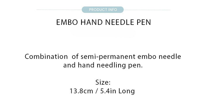 Dual connector PMU manual pen in assorted colors