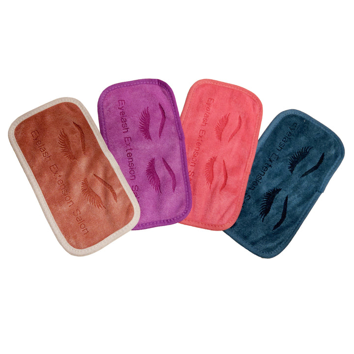 Professional Eyelash Extension Reusable Forehead Soft Towel Pads [4pcs Set]