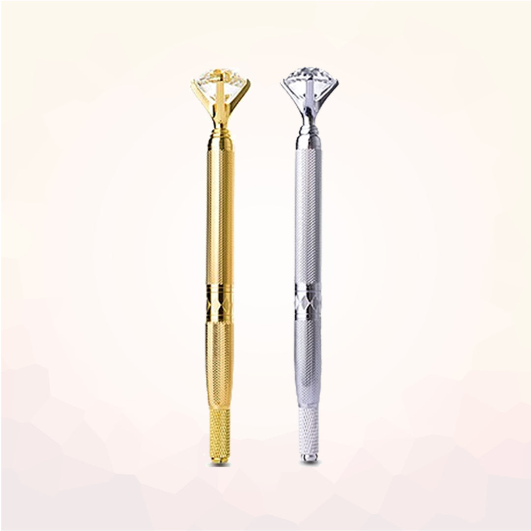 Jewel Micro-Blade Needle Pen - Amber Lash