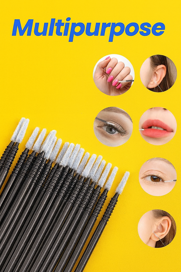 long tip micro brushes for makeup